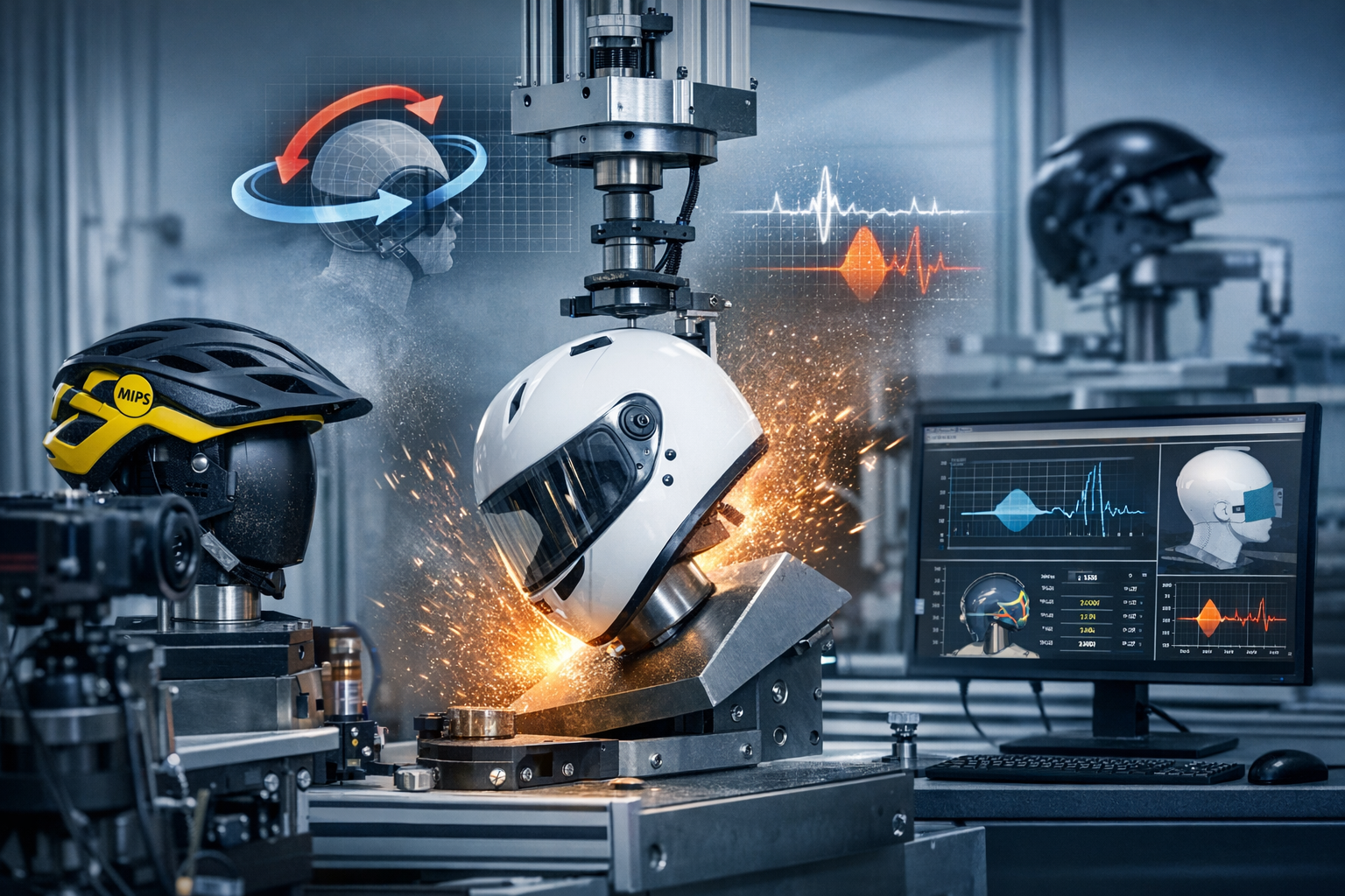 helmet testing machine素材1