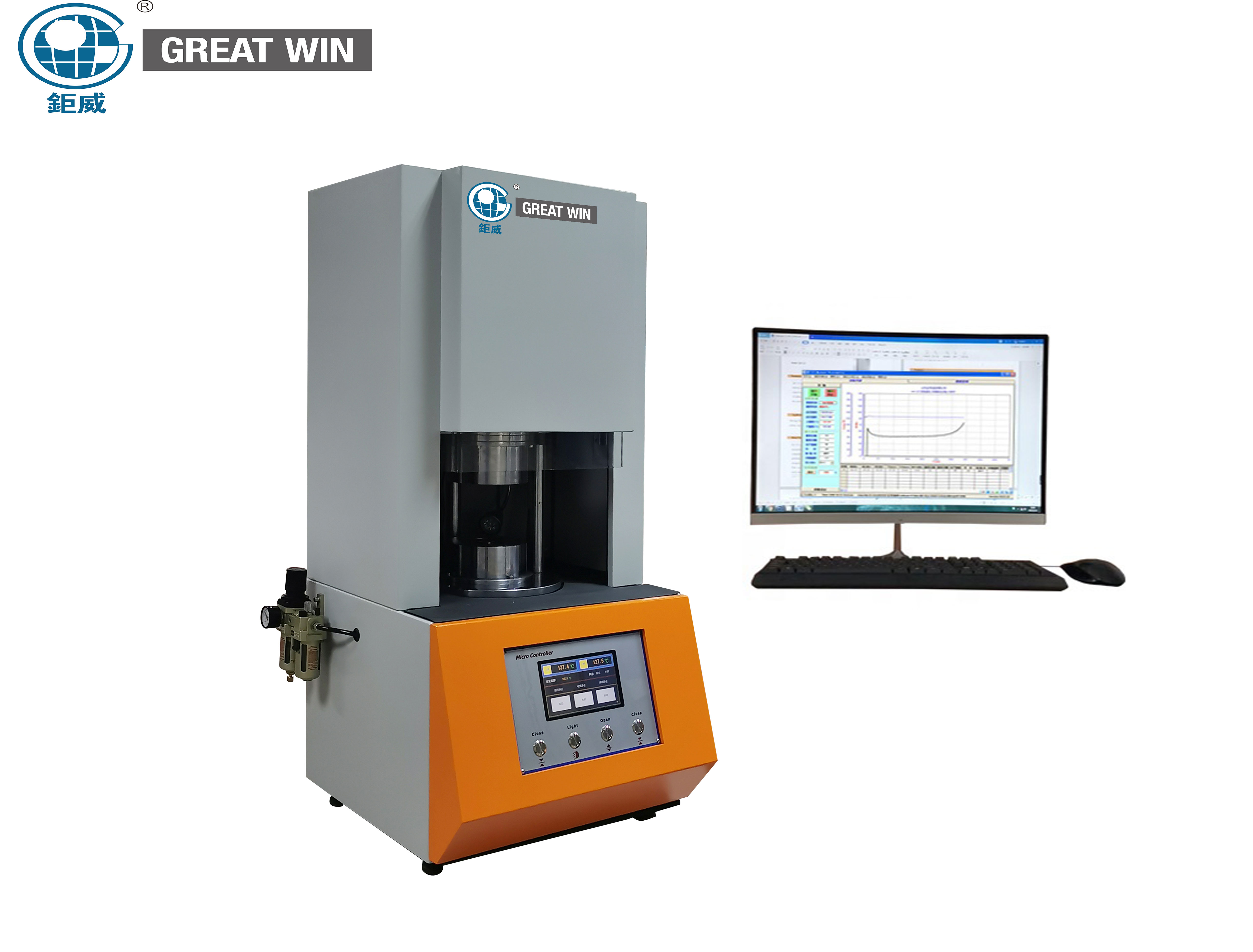 Meters High Accuracy Rubber Testing Machine With Pc Software