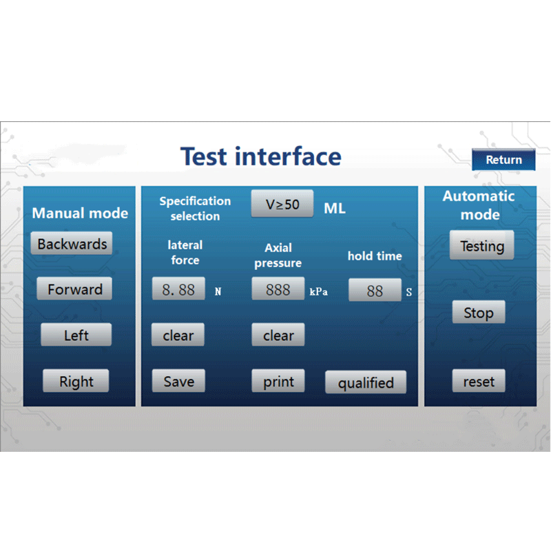 Medical Syringe Air Leakage Tester | -88kPa Vacuum Tightness Tester per ISO 7886-1