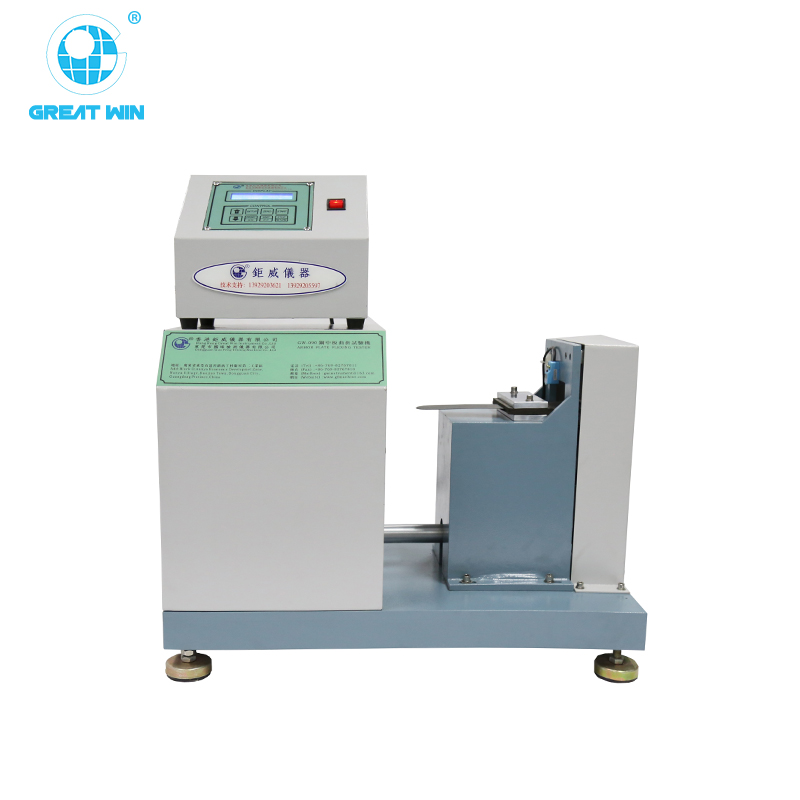 Metal penetration inserts flexing testing machine
