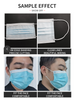 Medical Production Line Facial Full Automatic 3ply Face Mask Making Machine