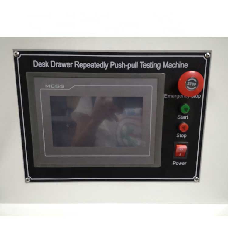 China Desk Office Table Drawer Locker Repeatedly Push Pull Testing Machine