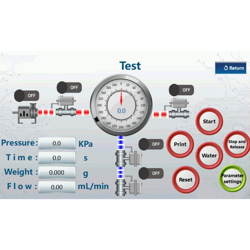Medical Device Flow Testing Machine ISO 7864-2016