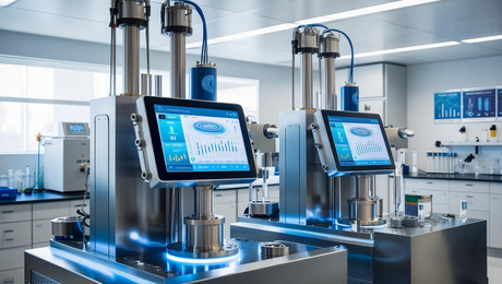 Rubber Testing Equipment with AI integration in a lab setting.jpg